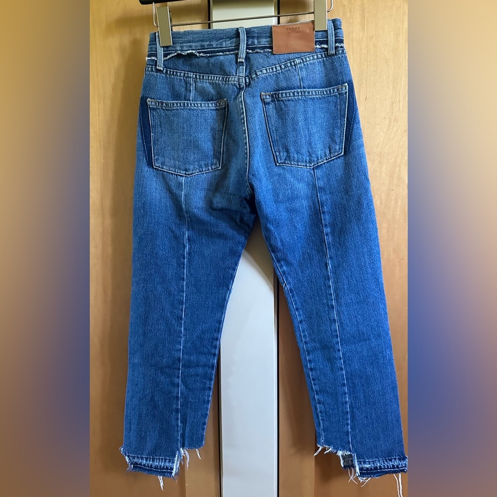 Frame Le Original Jeans, Cropped Straight Leg, Size 24, Great Condition! - Picture 5 of 12
